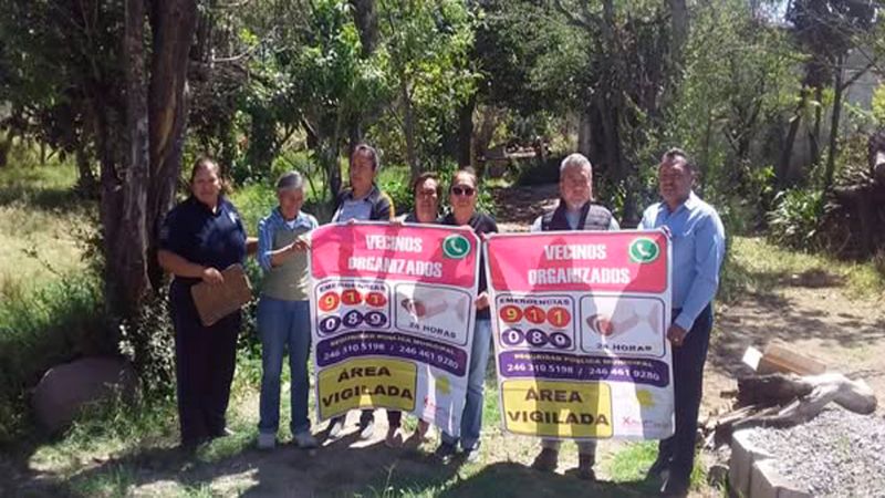 Crece la red de Comités de Paz en Xiloxoxtla