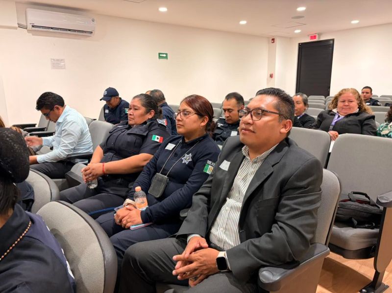 Autoridades de Xiloxoxtla se capacitan para fortalecer la prevención de la extorsión